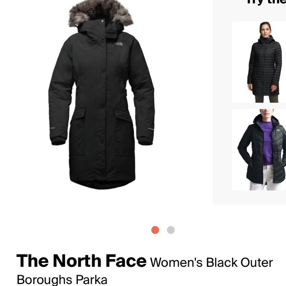 north face ladies coat